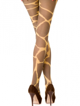 Hotlook Giraffe de Lux - Strumpfhose - Giraffen Muster - 40 DEN