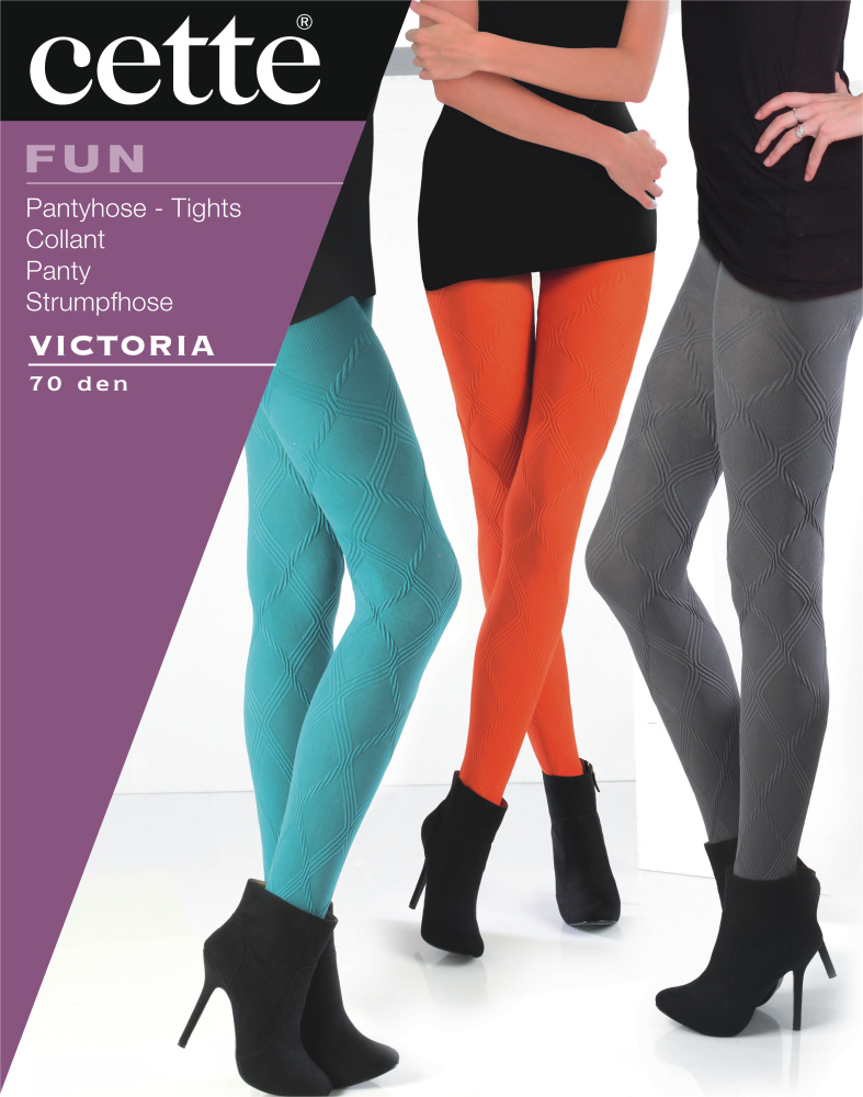 Tights Onlineshop-Cette Victoria Fashion-Tights hot colours buy at