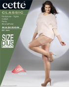 Cette Madison -Tights Size Plus- Transparent - 20 DEN